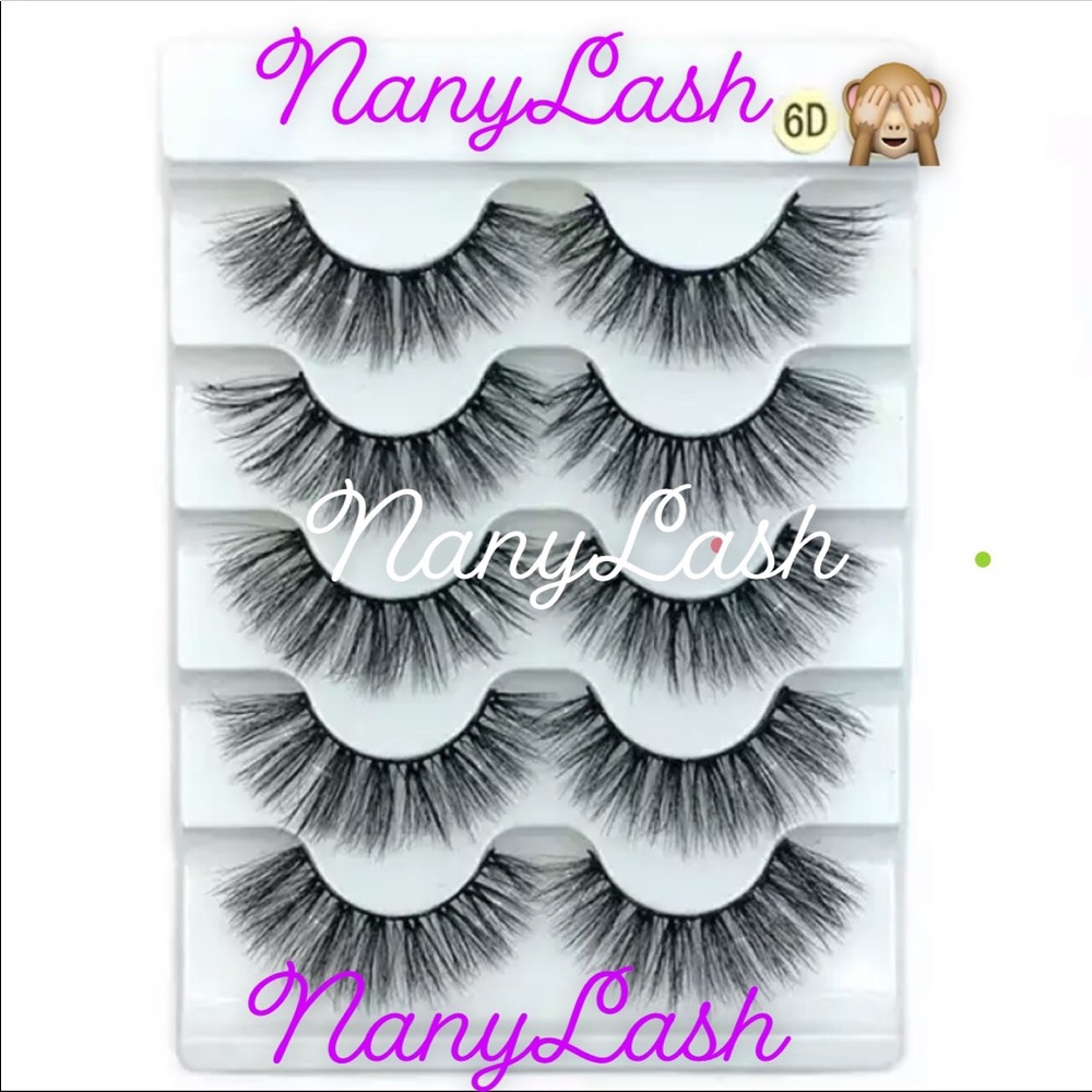 💡💡 5 Pairs  6D Faux Mink Lashes 💡💡